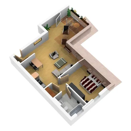 Apartman Barfuss Zum -
